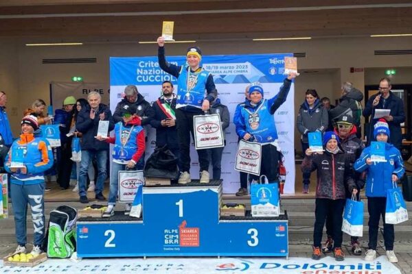 Tommy Pichler 3. Platz - Criterium Nazionale Cuccioli Skicross 19.03.2023 Folgaria (TN)
